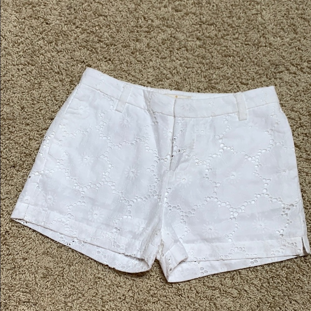 KATE SPADE eyelet shorts, girls 10